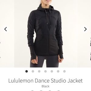 Dance studio jacket, reversible